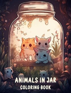 Couverture_Animals In Jar Coloring Book