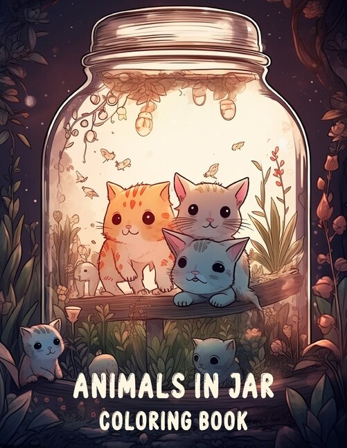 Couverture_Animals In Jar Coloring Book