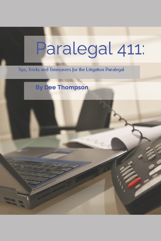 Front cover_Paralegal 411