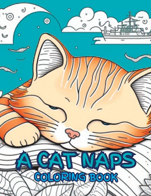 Couverture_A Cat Naps Coloring Book