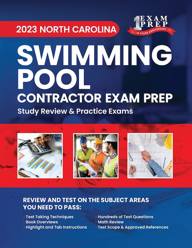 Front cover_2023 North Carolina Swimming Pool Contractor Exam Prep