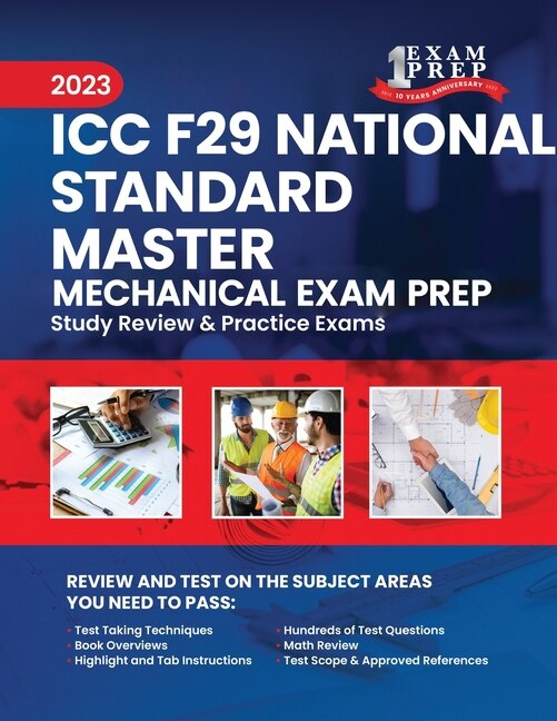 Couverture_2023 ICC F29 National Standard Master Mechanical Exam Prep