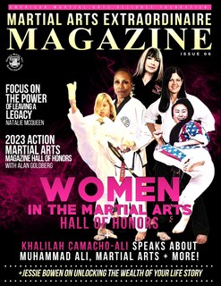 Front cover_Martial Arts Extraordinaire Magazine