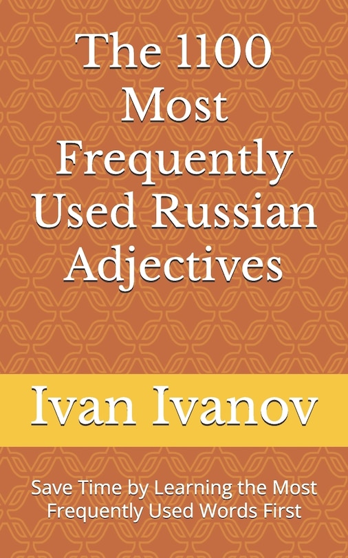 Couverture_The 1100 Most Frequently Used Russian Adjectives