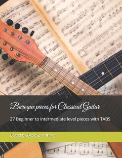 Front cover_Baroque pieces for Classical Guitar