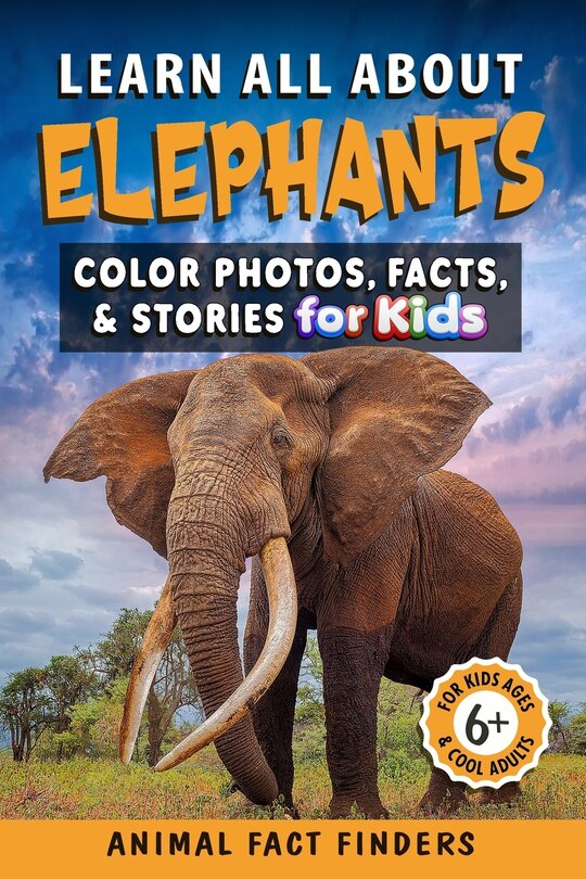 Front cover_Learn All About Elephants