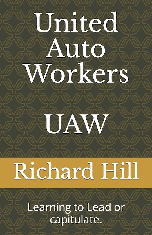 Front cover_United Auto Workers UAW