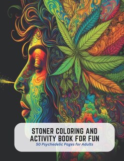 Front cover_Stoner Coloring and Activity Book for Fun