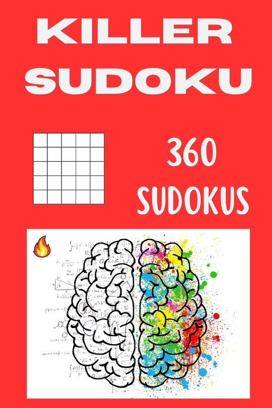 Front cover_Killer Sudoku Puzzle Book for Adults