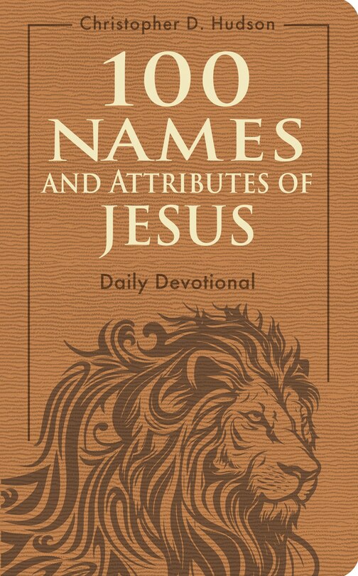 Couverture_100 Names and Attributes of Jesus Daily Devotional