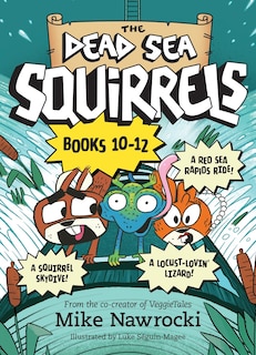 Couverture_The Dead Sea Squirrels Set Books 10--12: Risky River Rescue / A Twisty-Turny Journey / Babbleland Breakout
