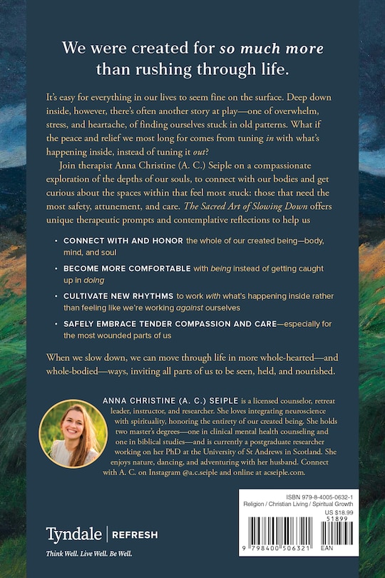 Back cover_The Sacred Art of Slowing Down