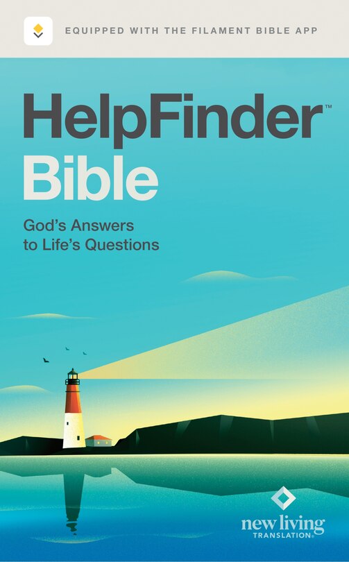 Couverture_HelpFinder Bible NLT, Filament Enabled (Hardcover, Red Letter)
