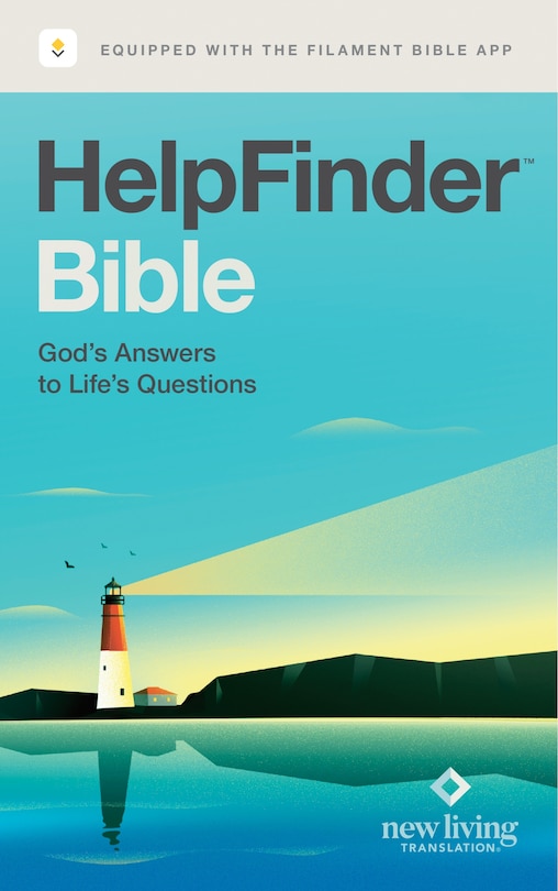 Couverture_HelpFinder Bible NLT, Filament Enabled (Softcover, Red Letter)