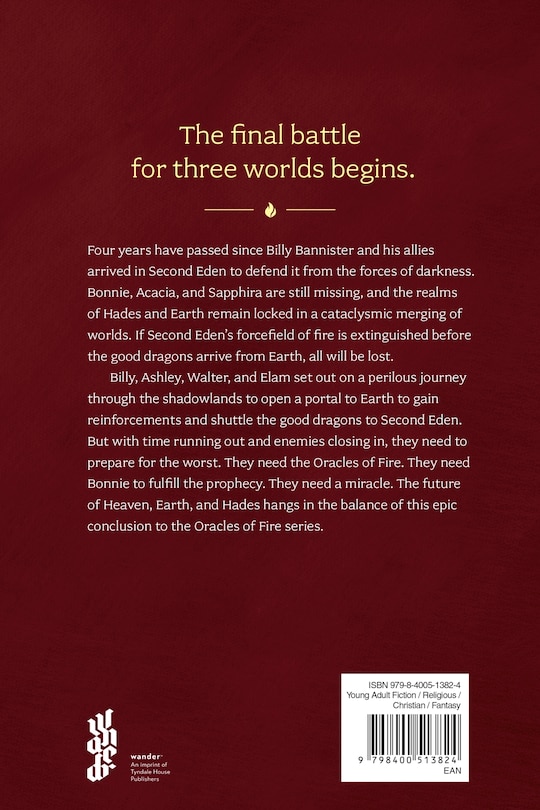 Couverture arri&egrave;re_From the Ashes