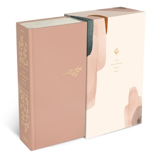 Couverture_NLT Life Application Study Bible, Third Edition (Hardcover Cloth, Soft Pink, Red Letter)
