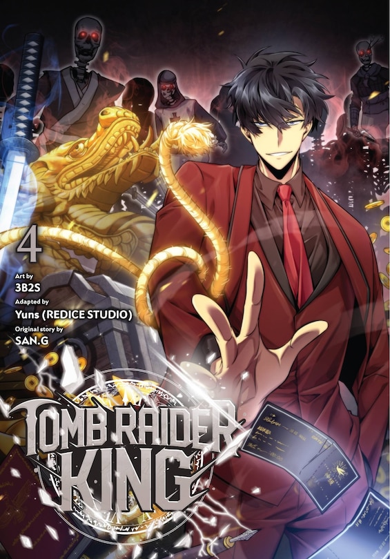 Front cover_Tomb Raider King, Vol. 4