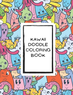 Couverture_Kawaii Doodle Coloring Book for Tweens