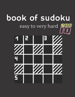 Front cover_book of sudoku easy to very hard