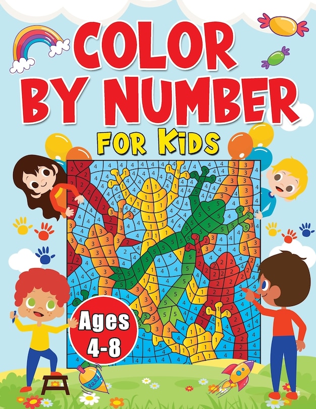 Couverture_Color By Numbers For Kids Ages 4-8