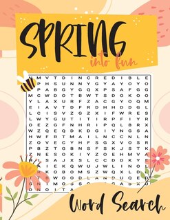 Front cover_Spring Into Fun Word Search