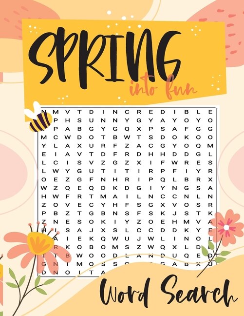 Front cover_Spring Into Fun Word Search