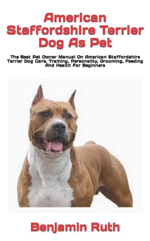 Couverture_American Staffordshire Terrier Dog As Pet