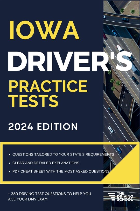 Front cover_Iowa Driver's Practice Tests