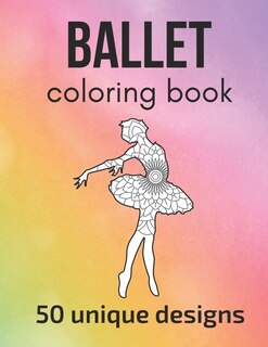 Front cover_Ballet Coloring Book