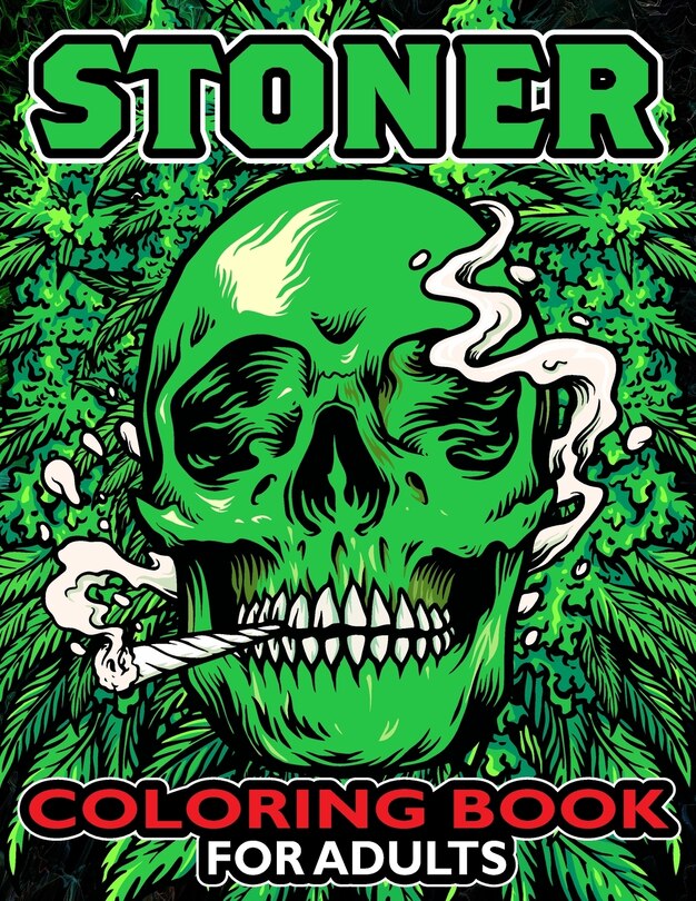 Couverture_Stoner Coloring Book For Adults