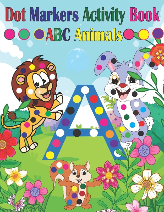 Front cover_Dot Marker Activity Book ABC Animals