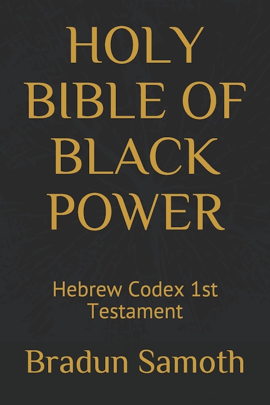 Front cover_Holy Bible of Black Power