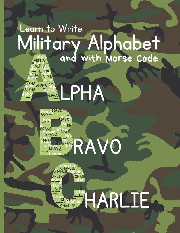 Couverture_Learn to Write Military Alphabet