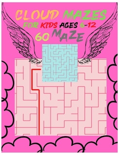 Front cover_Mazes For Kids Ages 6-12 Maze Activity Book