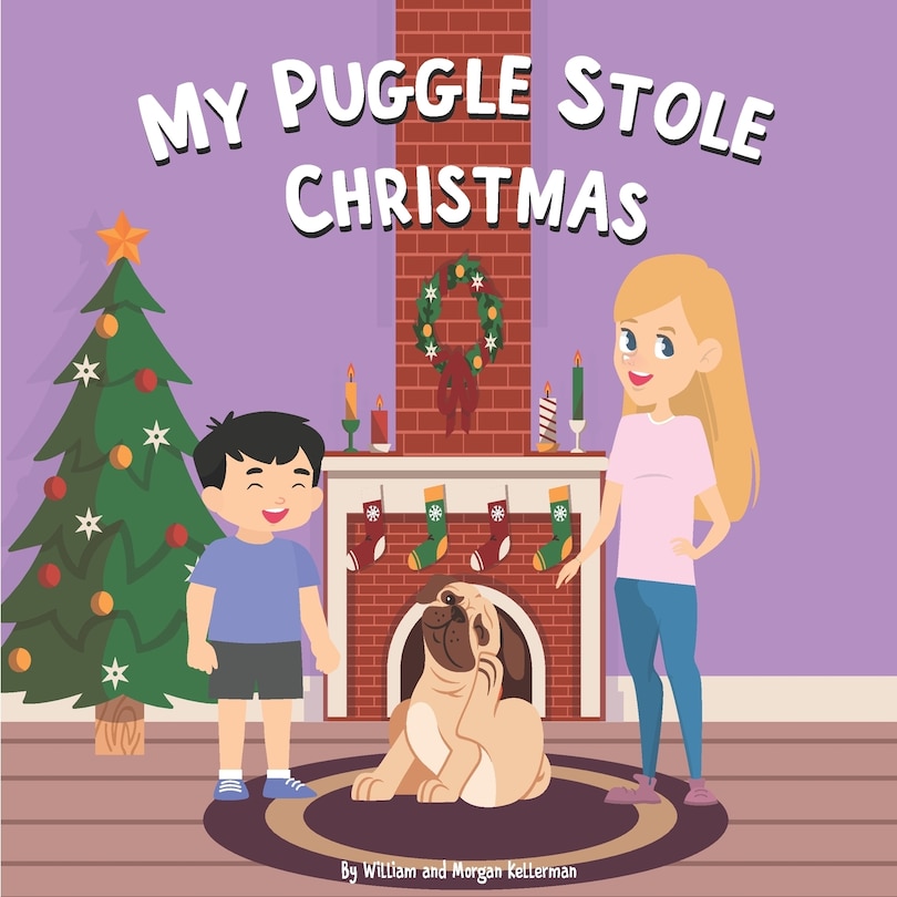 Front cover_My Puggle Stole Christmas