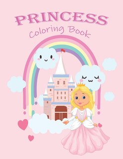Front cover_Princess Coloring Book