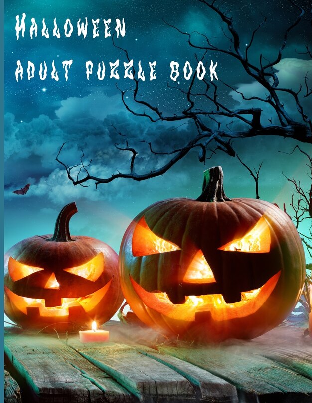 Couverture_Halloween Adult Puzzle Book