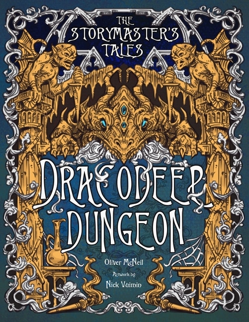 Couverture_The Storymaster's Tales Dracodeep Dungeon Fantasy Adventure
