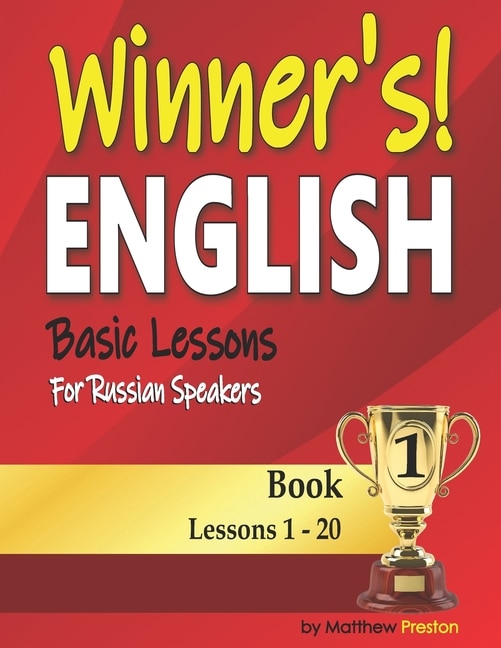 Couverture_Winner's English - Basic Lessons For Russian Speakers - Book 1