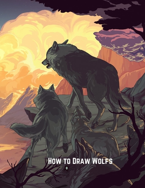 Front cover_How to Draw Wolfs
