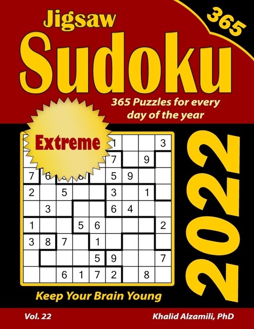 Front cover_2022 Jigsaw Sudoku