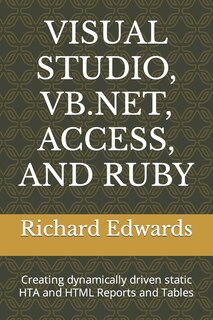Front cover_Visual Studio, Vb.Net, Access, and Ruby