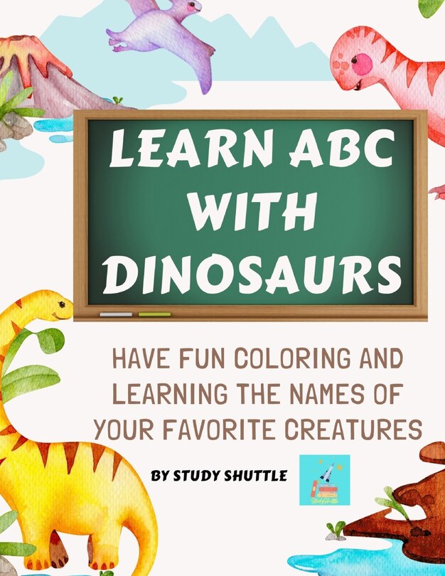 Front cover_Learn ABC with Dinosaurs