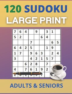 Couverture_Sudoku For Adults & Seniors