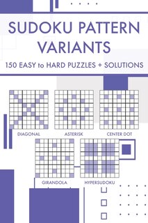 Front cover_Sudoku Pattern Variants