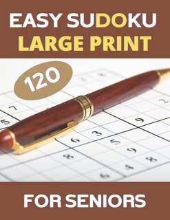 Couverture_LARGE PRINT Easy Sudoku For Seniors