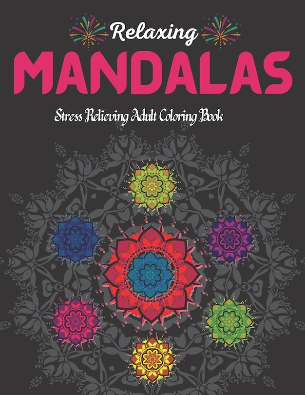 Front cover_100 Relaxing Mandalas.