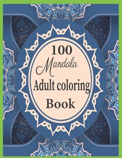 Front cover_Mandala Adult coloring book