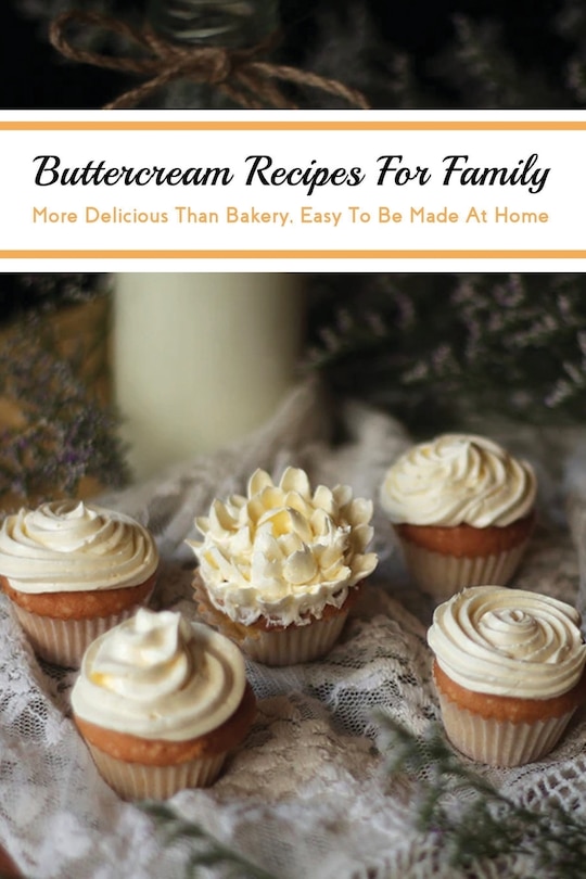 Front cover_Buttercream Recipes For Family