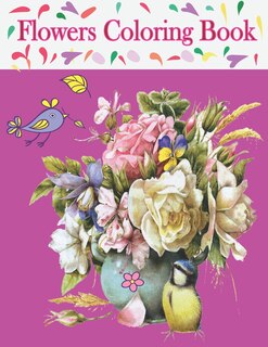 Couverture_Flowers Coloring Book